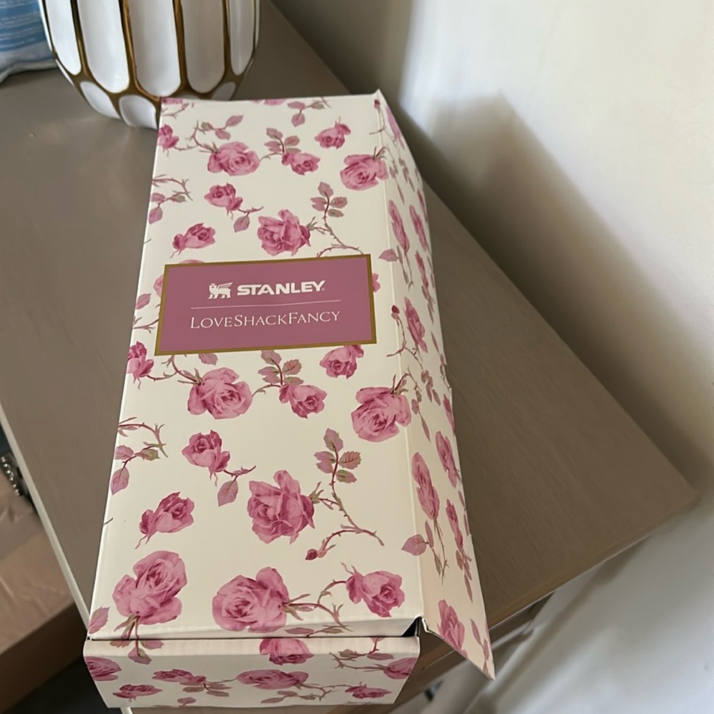 Loveshackfancy x Stanley 12oz bottle new in box